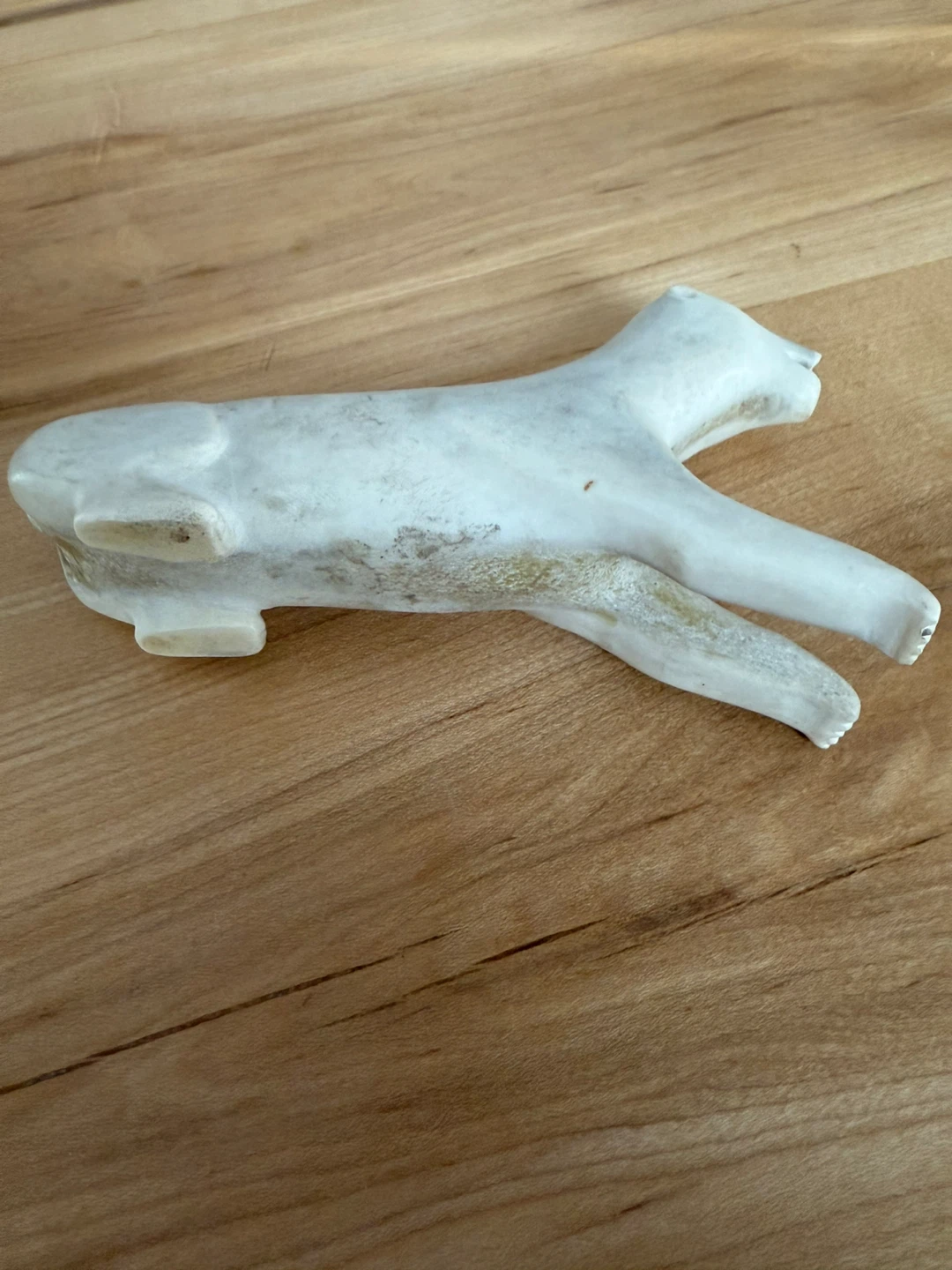 Polar Bear Stone Carving Figurine - photo 5