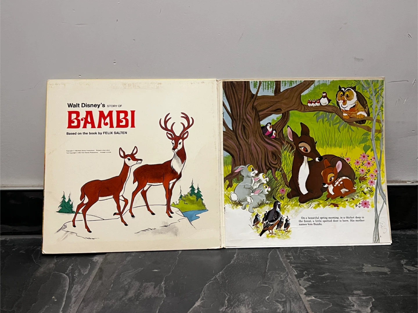 Walt Disney's Bambi Story and Songs Record - photo 3