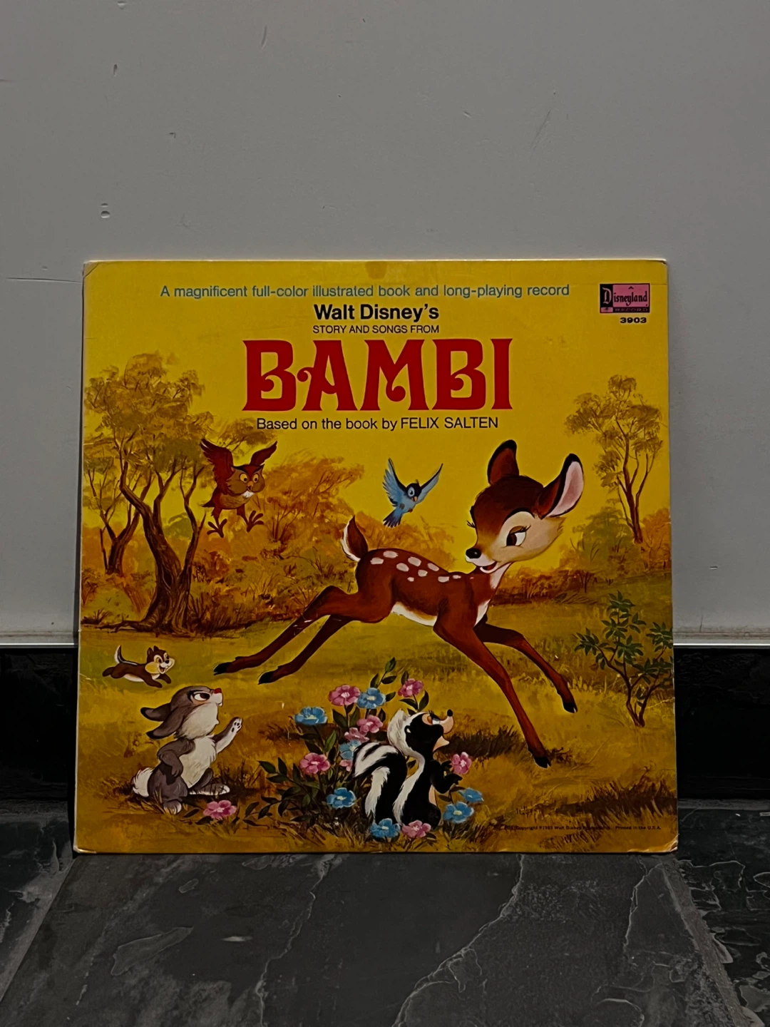 Walt Disney's Bambi Story and Songs Record
