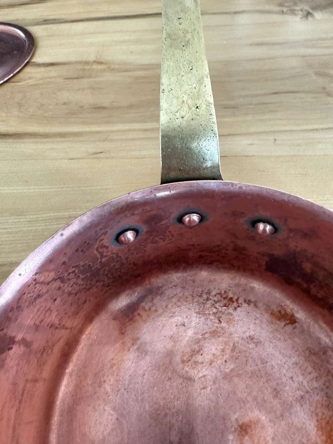 Vintage Copper Stock Pot with Lid - photo 2