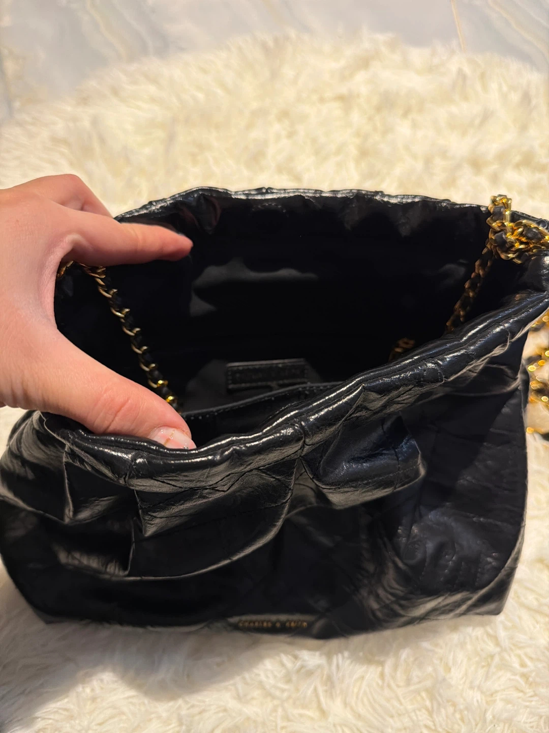 Charles & Keith Black Shoulder Bag - photo 3