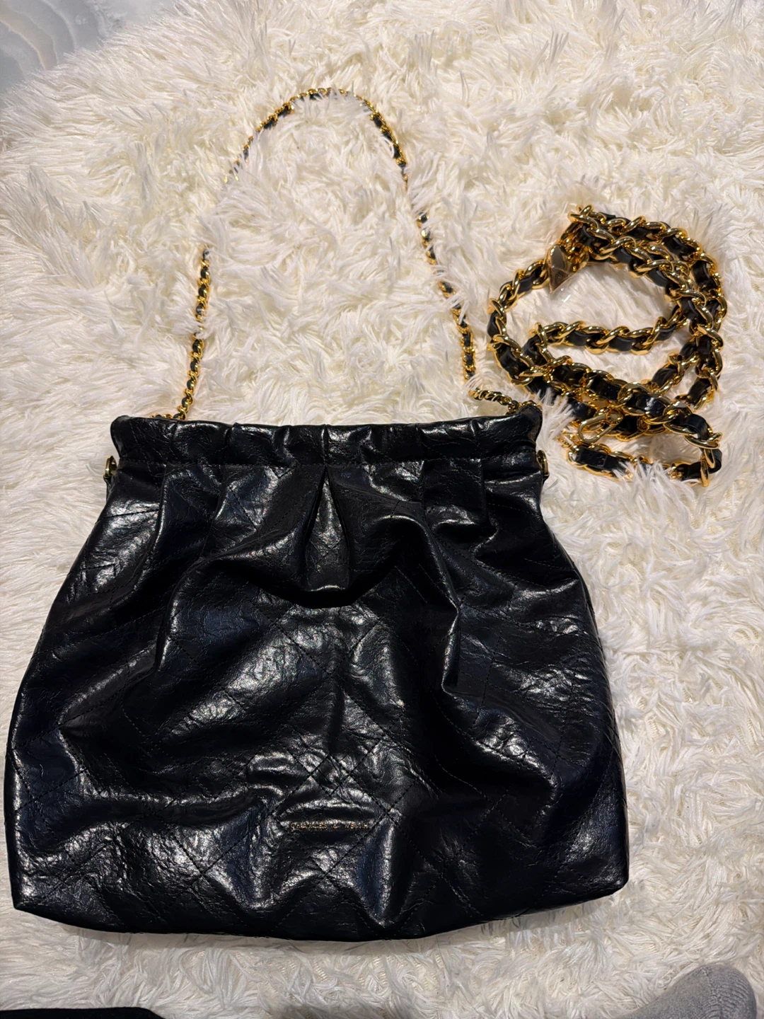 Charles & Keith Black Shoulder Bag