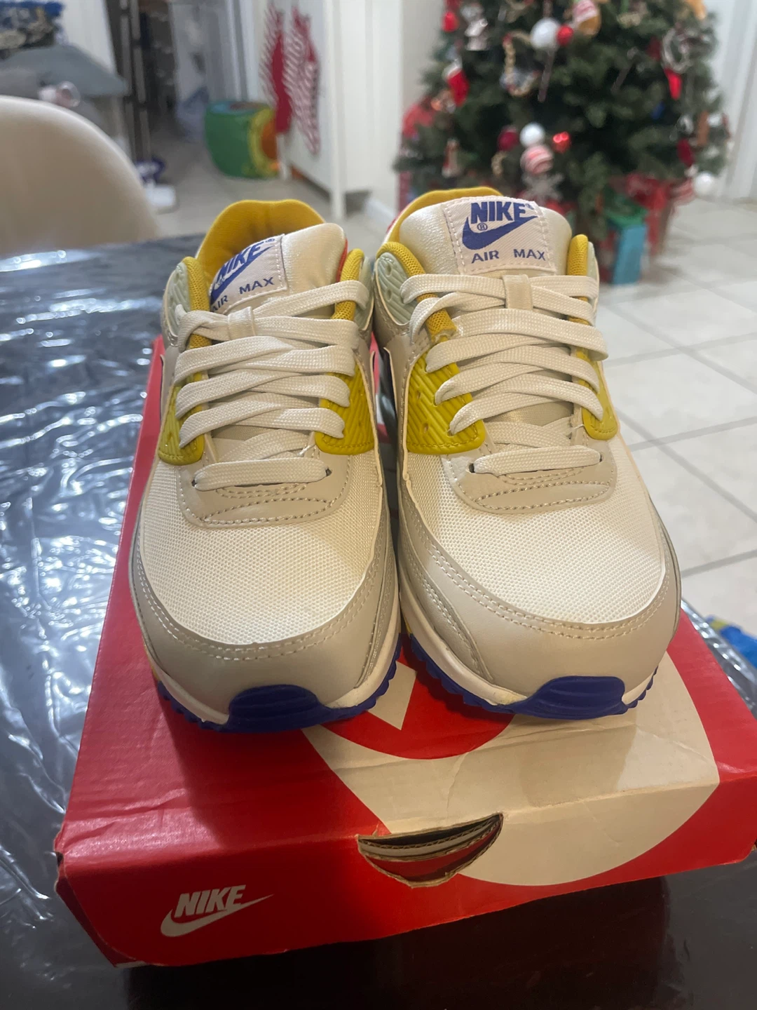 Nike Air Max 90 Summit White (Women's) - Size 6.5
