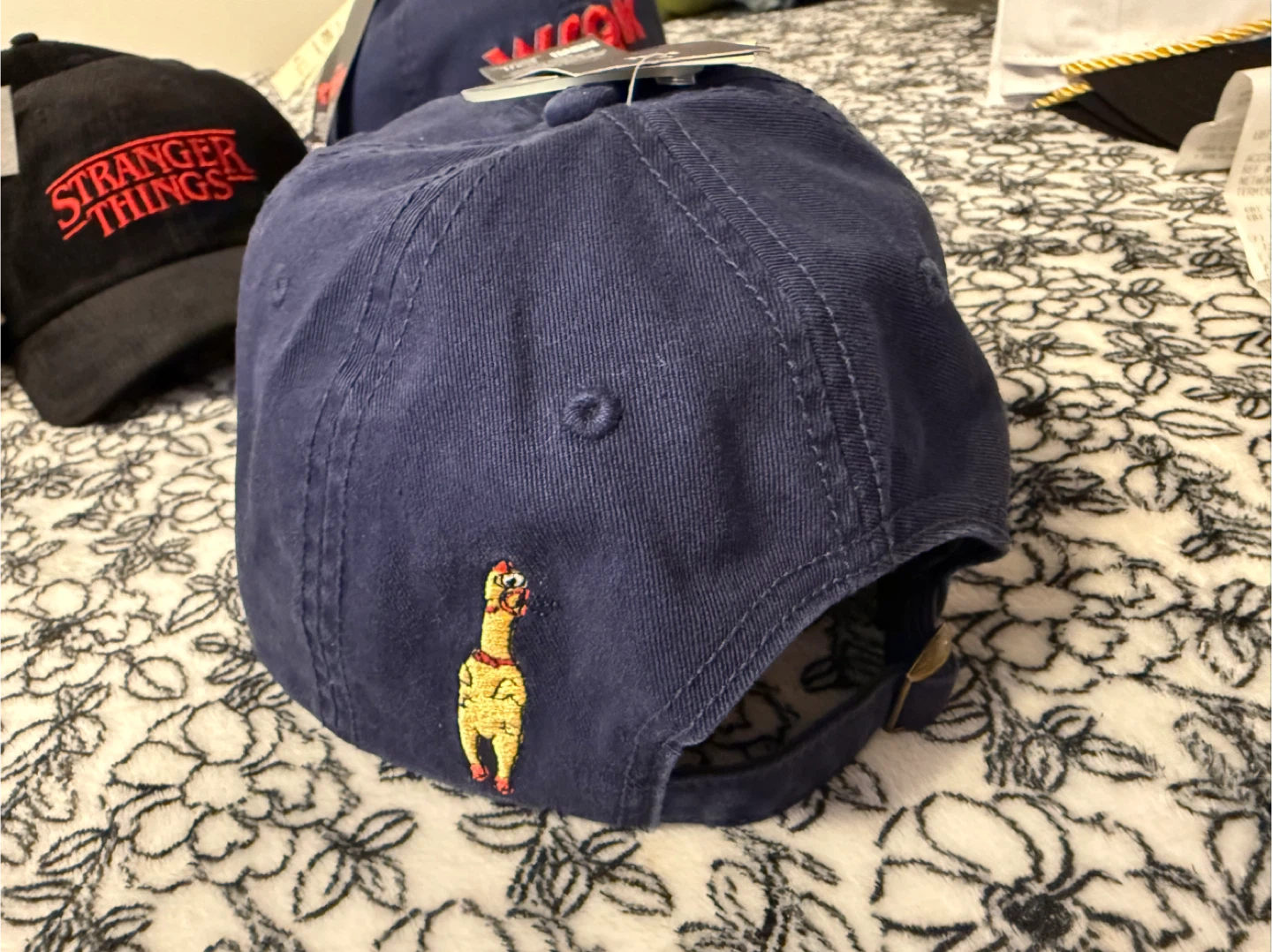 Stranger Things Hat Bundle - Hawkins, Hellfire Club, WSOQ - photo 4