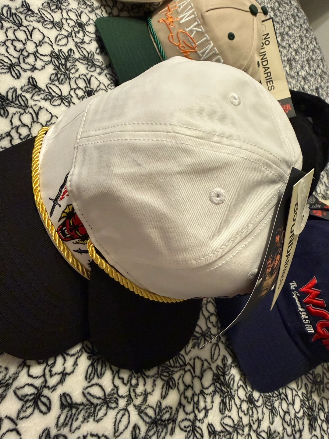 Stranger Things Hat Bundle - Hawkins, Hellfire Club, WSOQ - photo 2