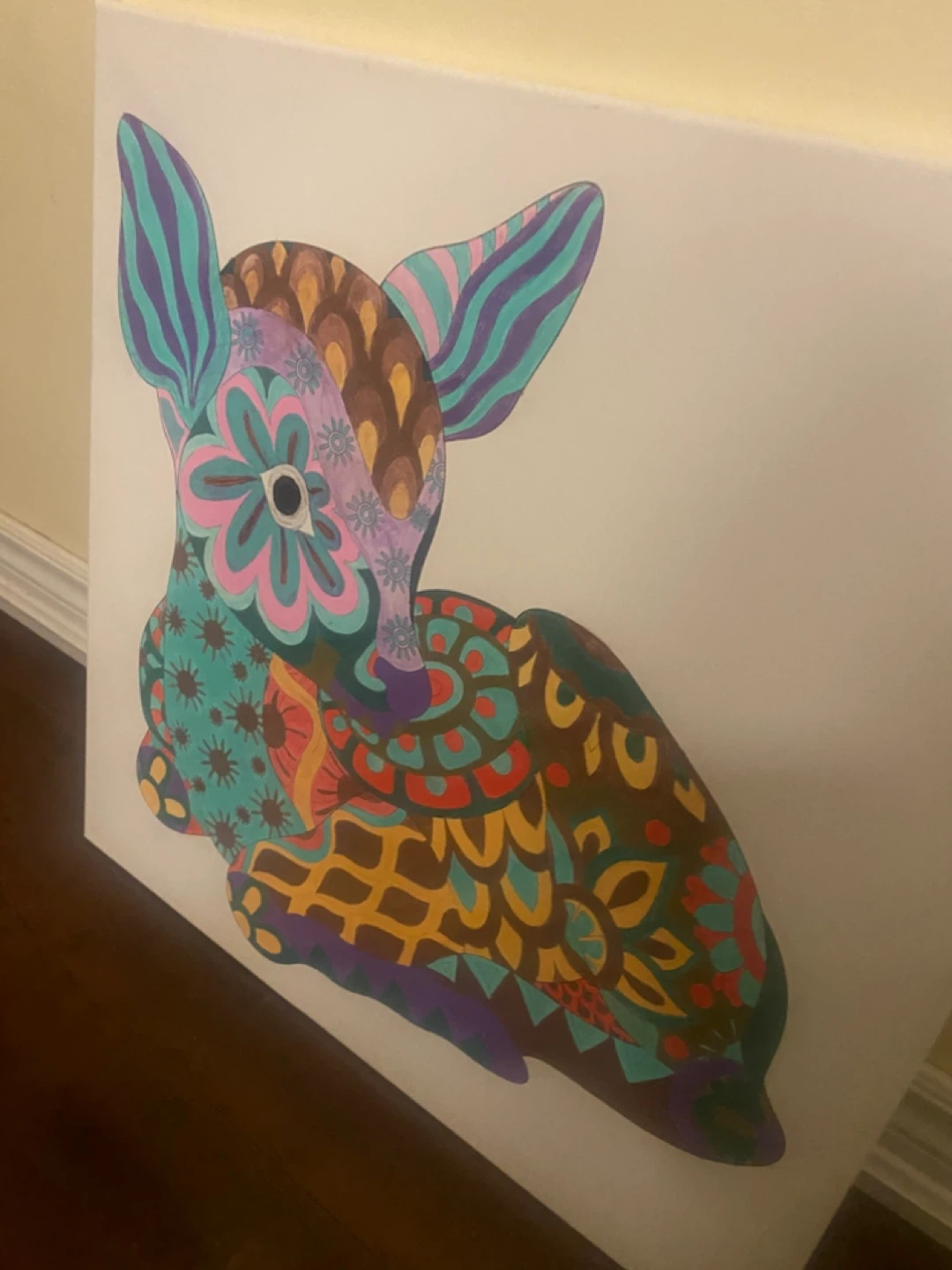 Deer Canvas Art (20-20 inches) - photo 2