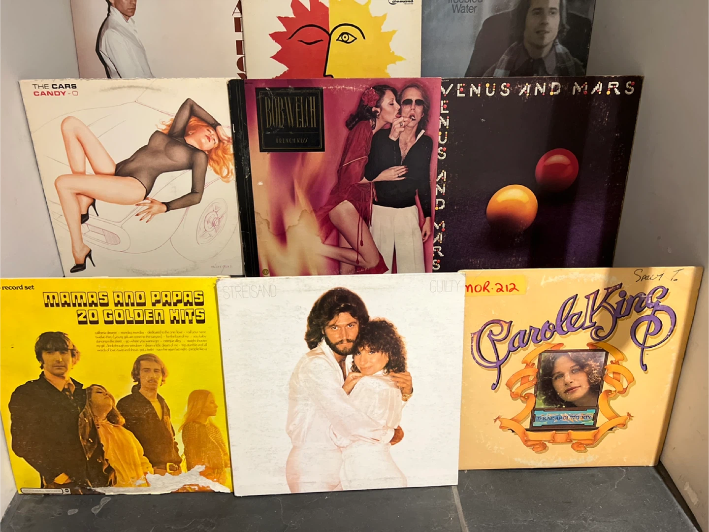 Rock Vinyl Records - Mamas and Papas, Streisand, Carole King - photo 3