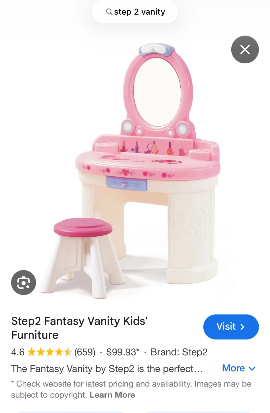 Vanity set for Kids