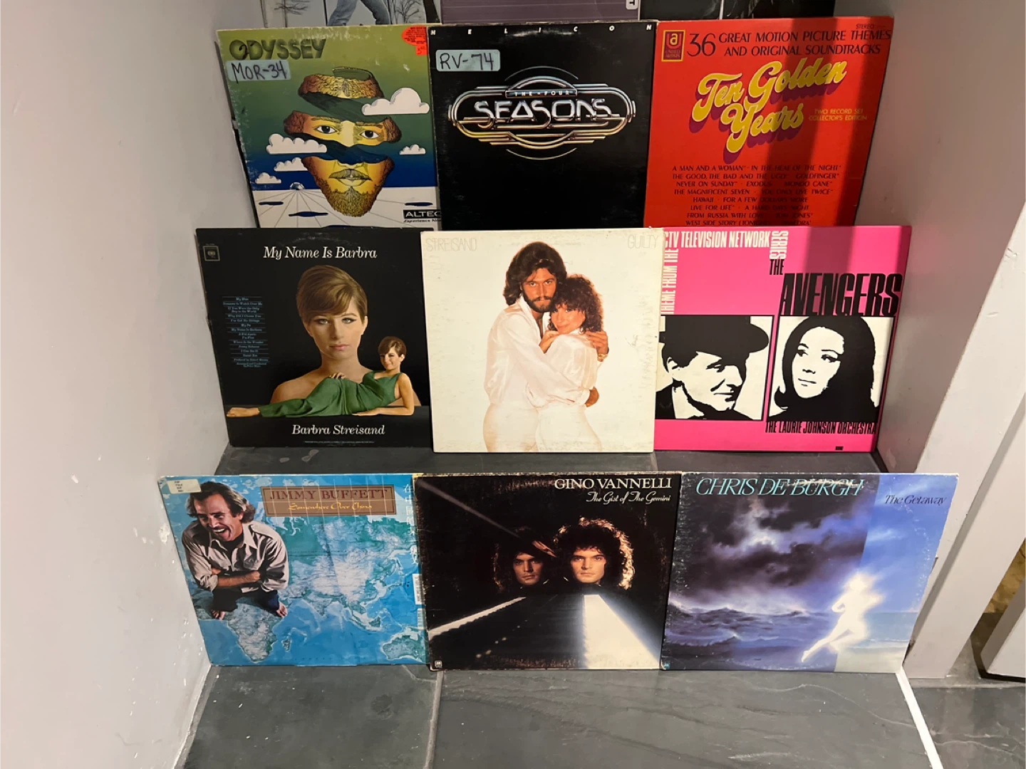 Vintage Rock Vinyl Records - Assorted Artists - photo 3