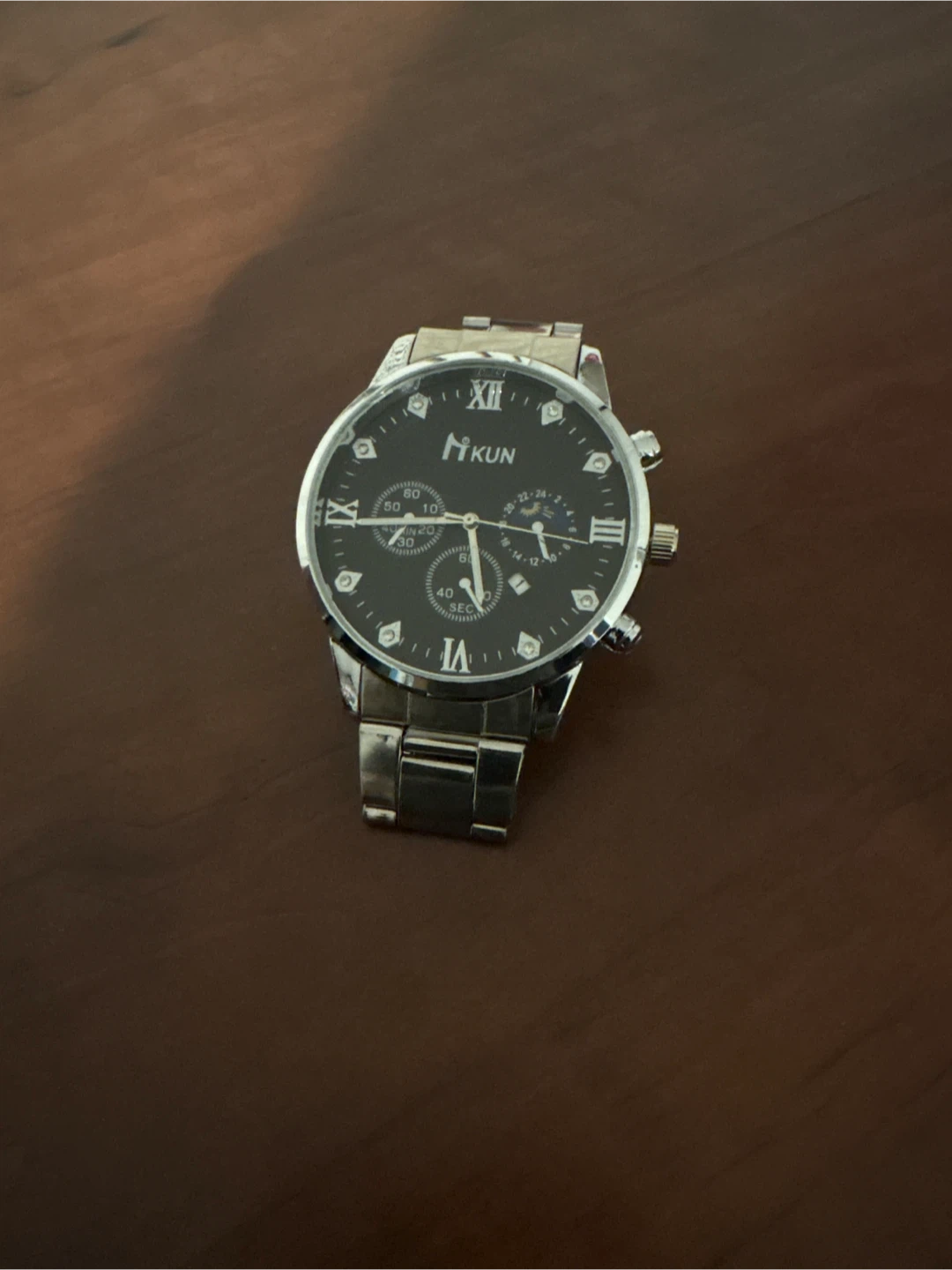 HIKUN Silver Watch