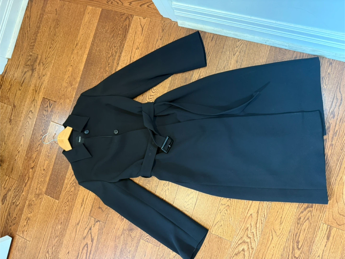 Theory CLN ST Carcoat - Size S, Black