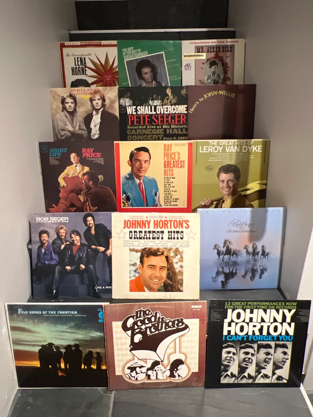 Country Vintage Vinyl Records - Various Artists