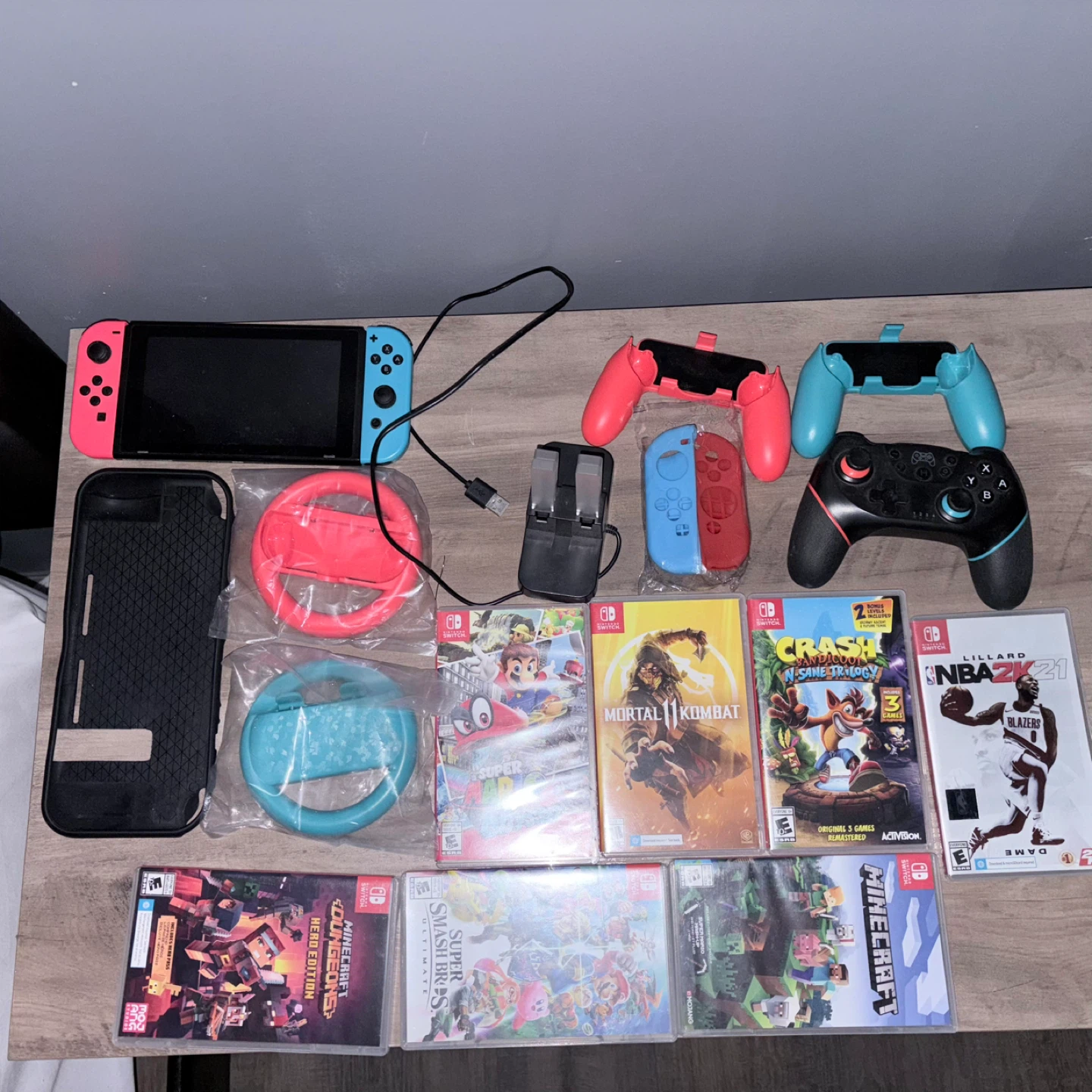 Nintendo Switch Bundle with Games & Accessories