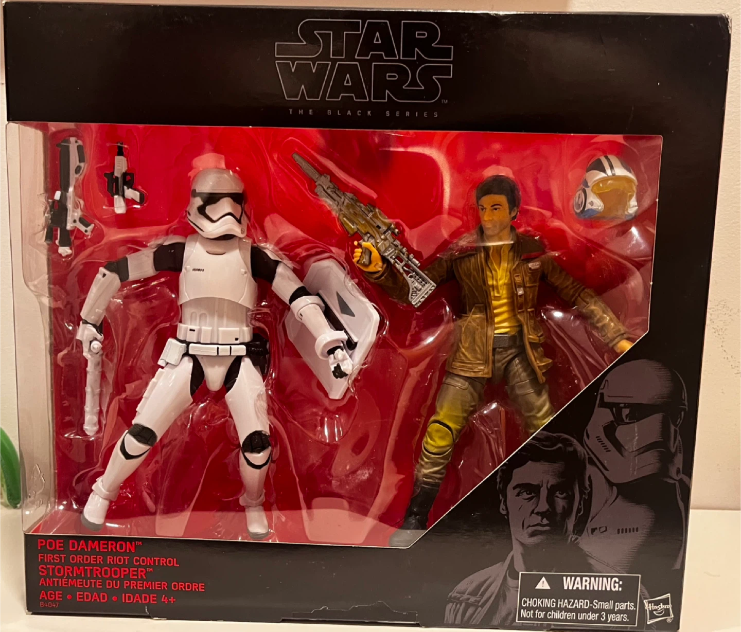 Star Wars Black Series Poe Dameron & Stormtrooper Figures