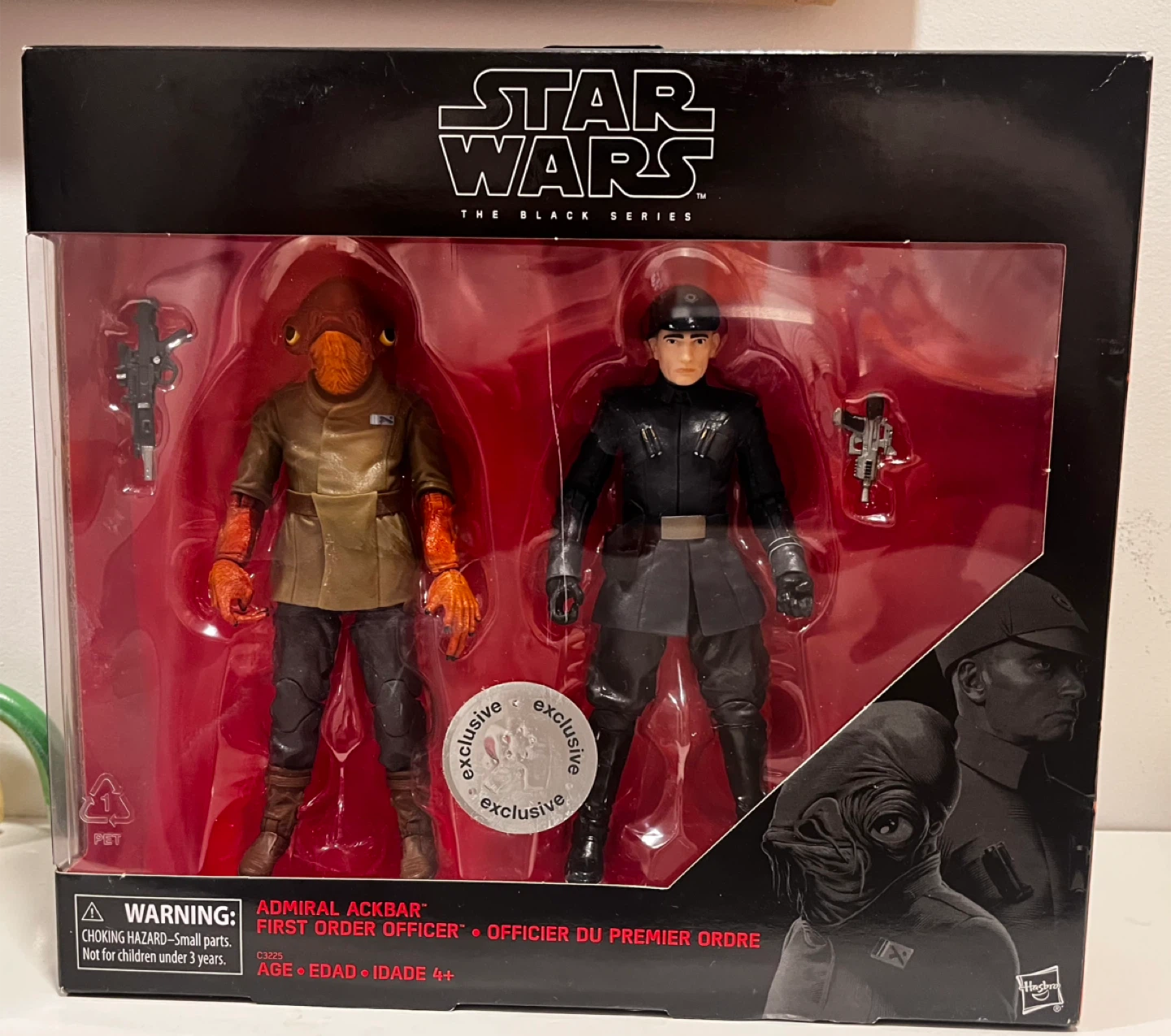 Star Wars Black Series Admiral Ackbar & First Order Officer