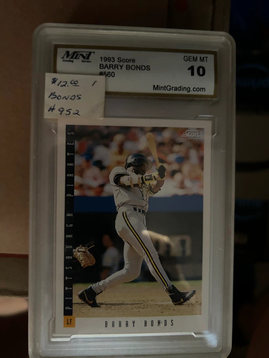 Barry Bonds Mint Graded Baseball Cards - photo 4