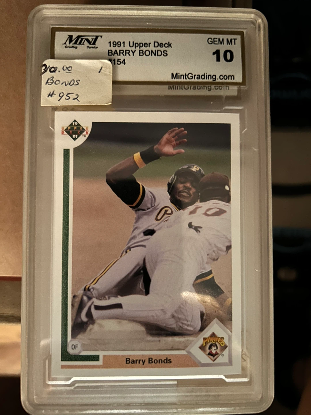 Barry Bonds Mint Graded Baseball Cards - photo 5