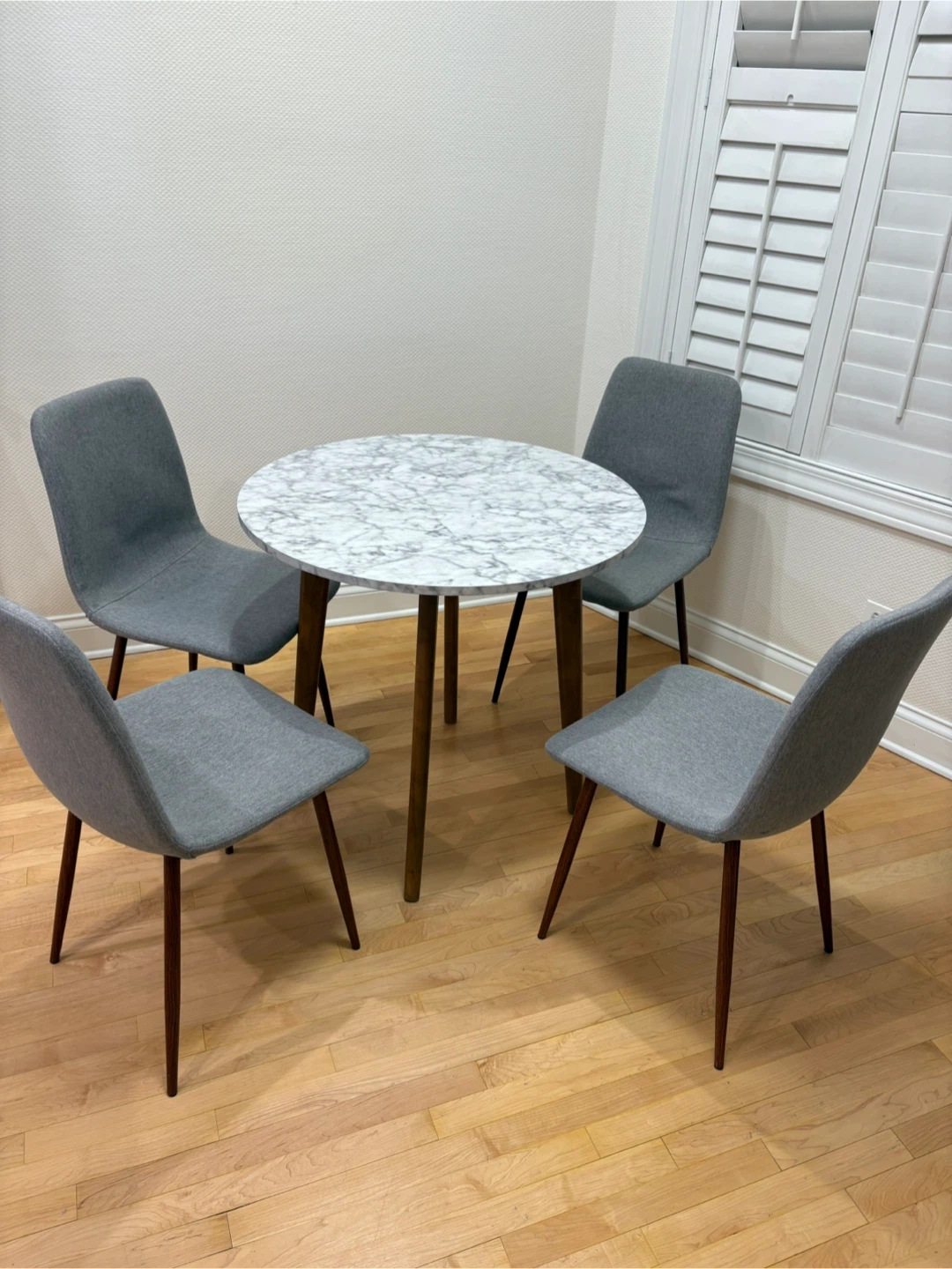 CangLong Set of 4 Dining Chairs - Grey - photo 2