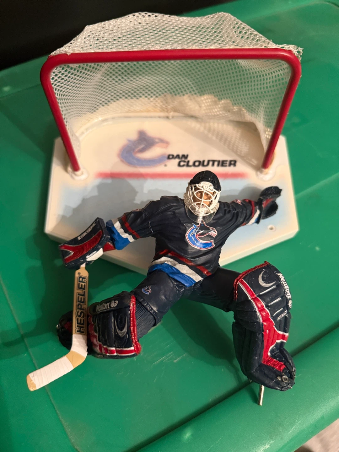 Dan Cloutier Vancouver Canucks Goalie Figurine - photo 2