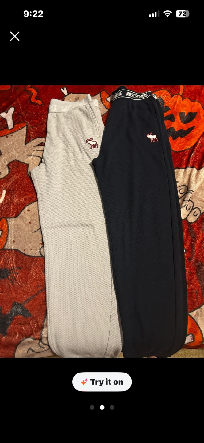 Abercrombie Kids Bottoms 13/14 - Grey & Black - photo 3