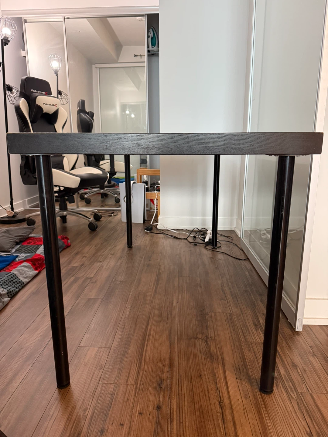 Black Wood Desk - photo 3