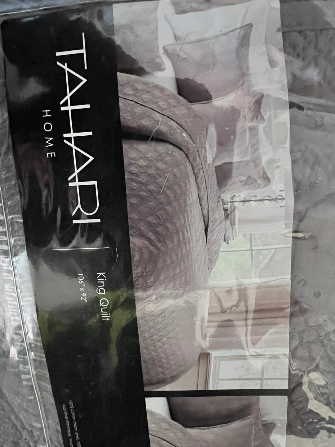 Tahari Home King Quilt (106" x 92") - New in Package