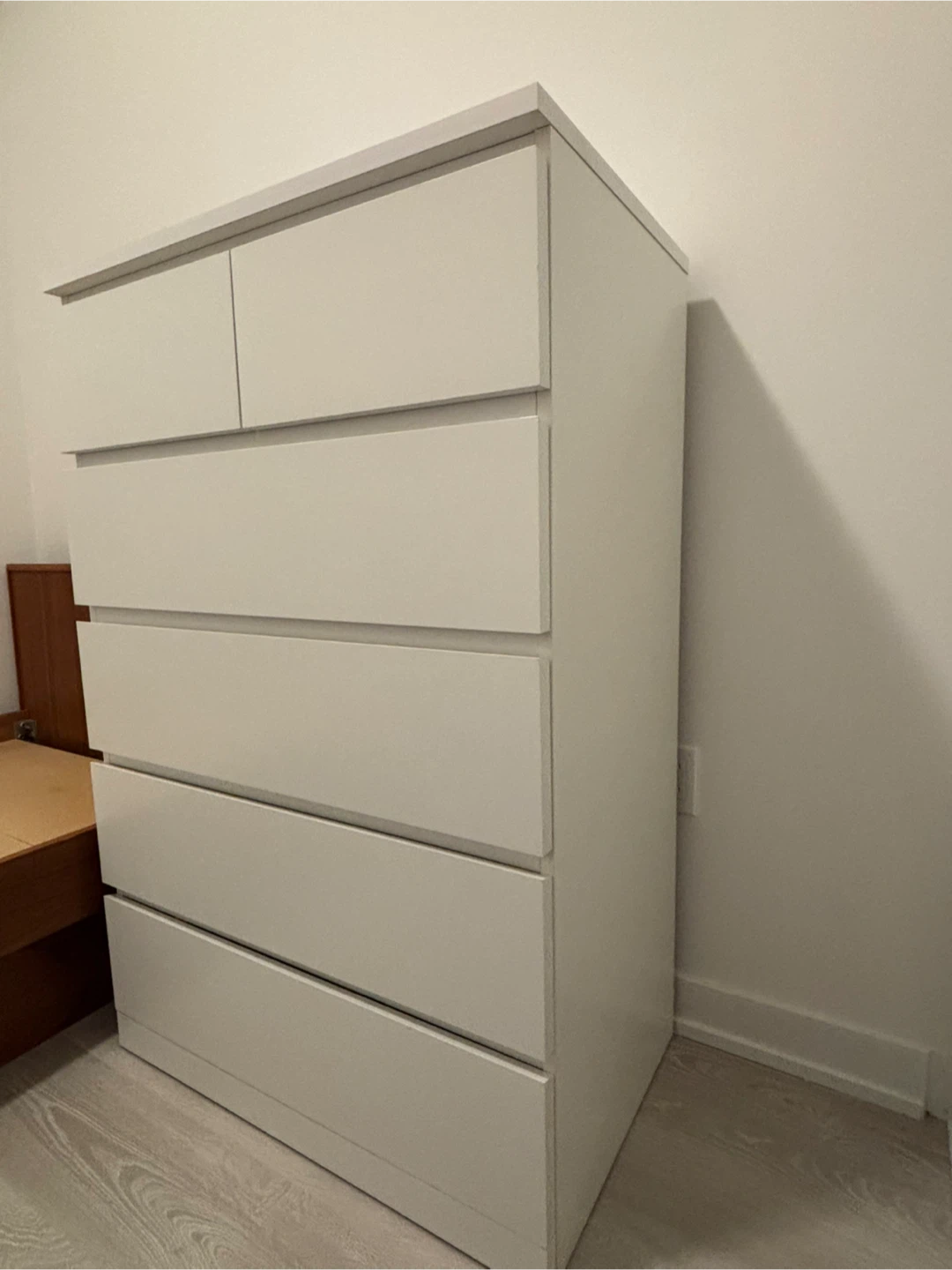 IKEA MALM 6-Drawer Dresser - White - photo 2