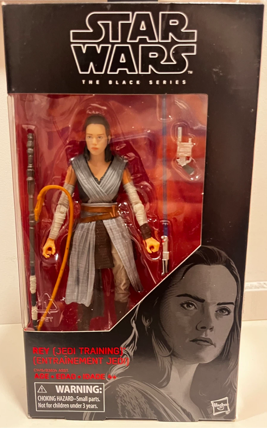 Star Wars The Black Series Rey (Jedi Training) Figure