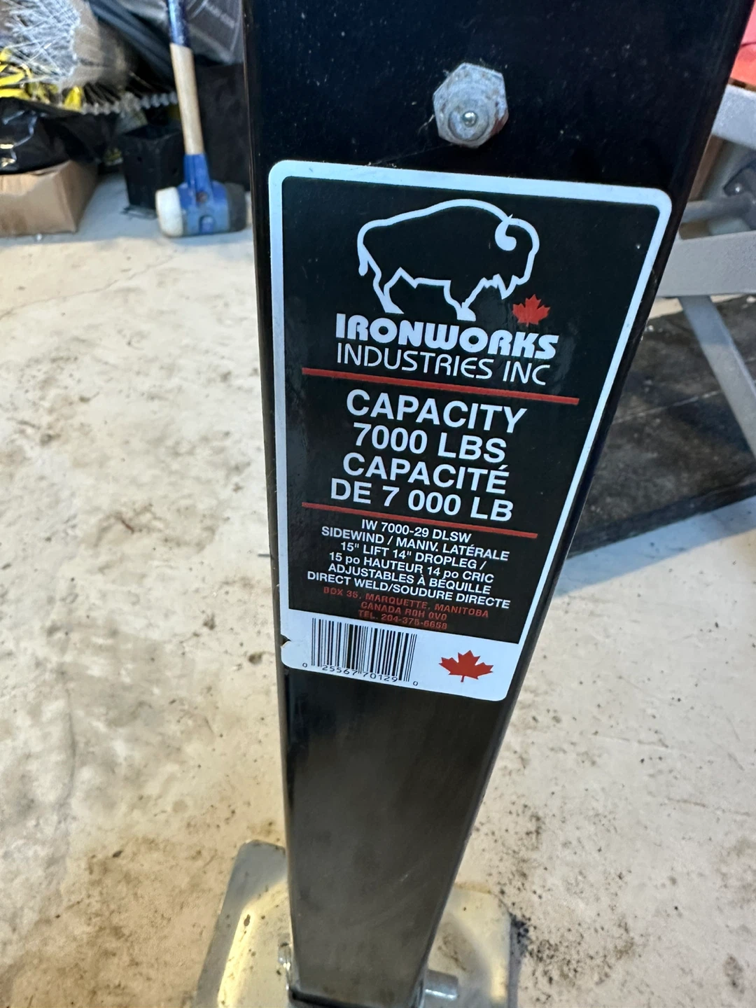Ironworks 7000 LBS Capacity Jack - photo 2