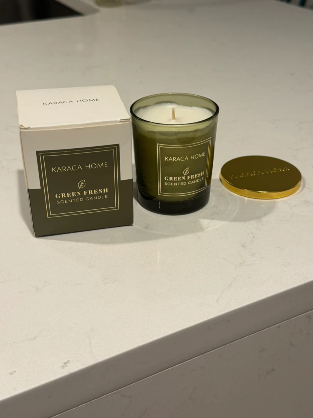Karaca Home Green Fresh Scented Candle