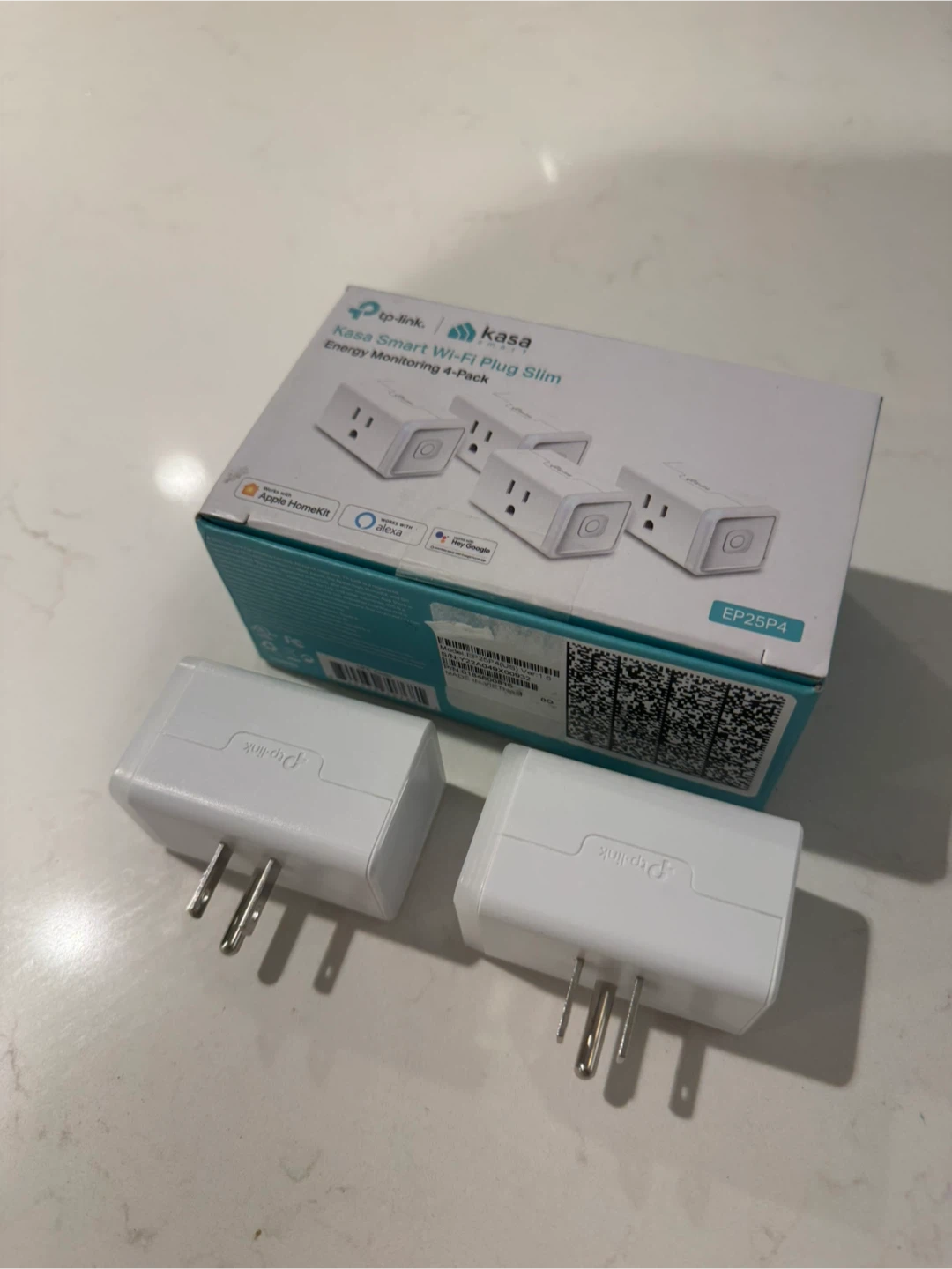 TP-Link Kasa Smart Wi-Fi Plug Slim. 2 included