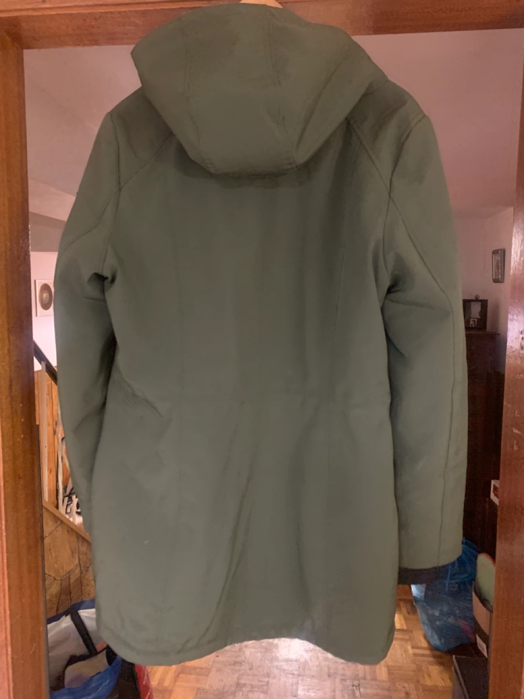 Calvin Klein Olive Green Winter Coat - photo 3