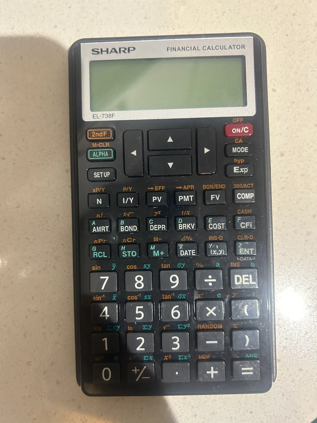 Sharp EL-738F Financial Calculator - photo 3