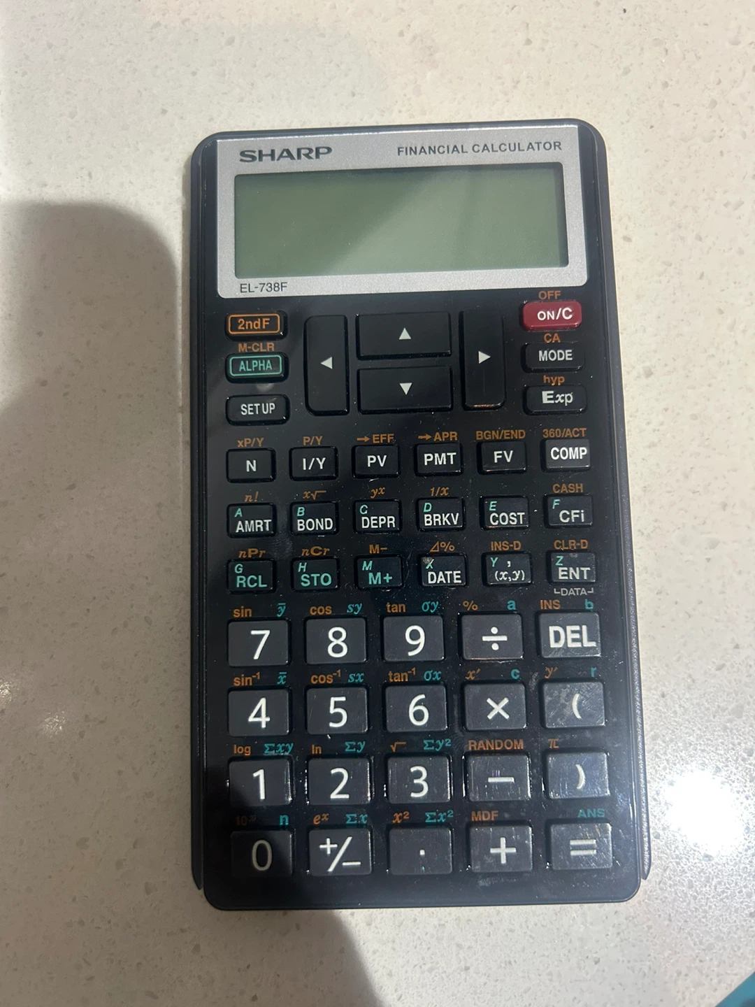 Sharp EL-738F Financial Calculator - photo 2