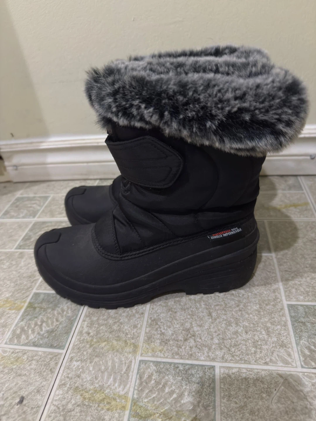 Ice field Black Winter Boots