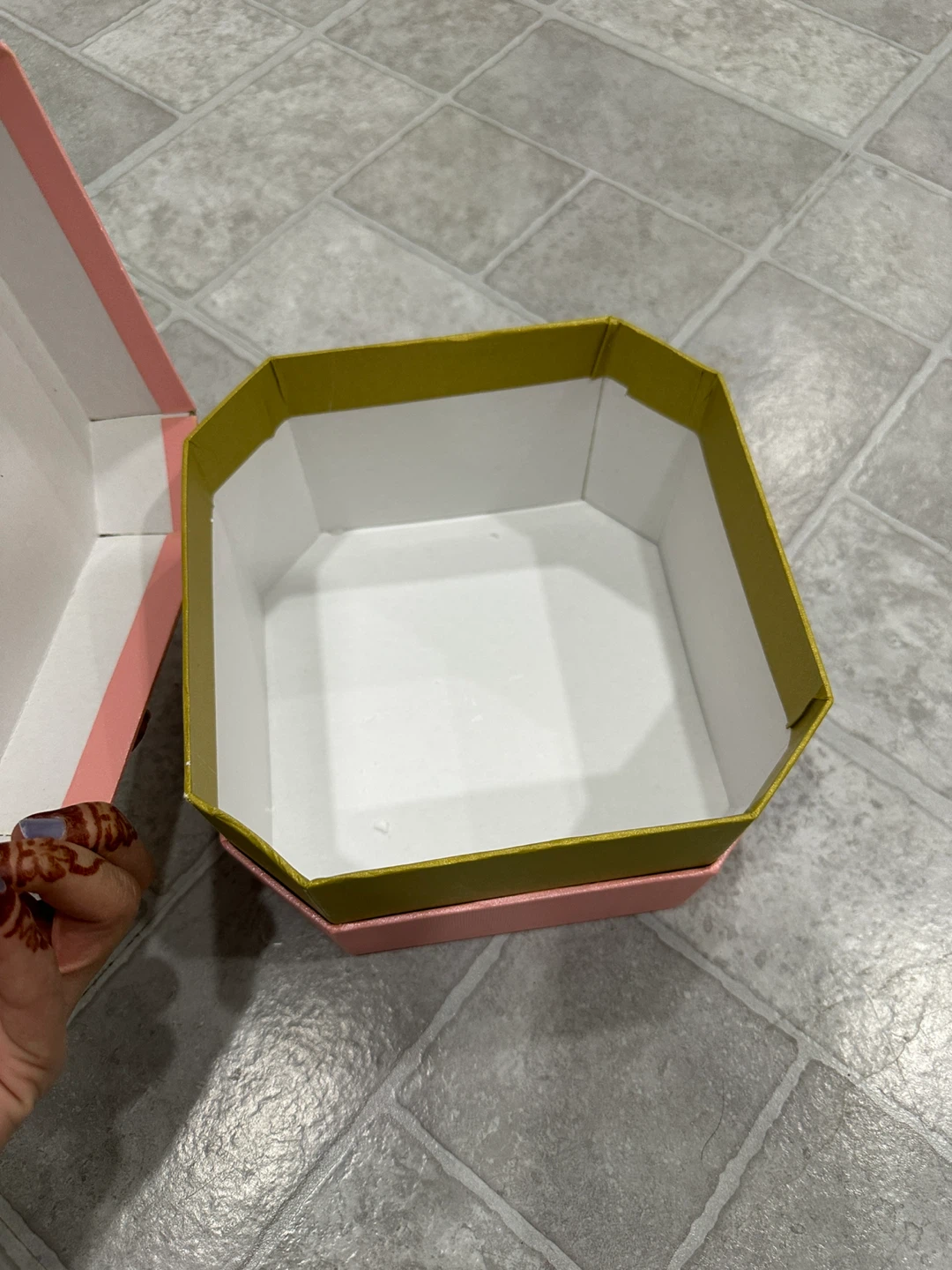 Pink Decorative Gift Box with Ribbon - photo 3