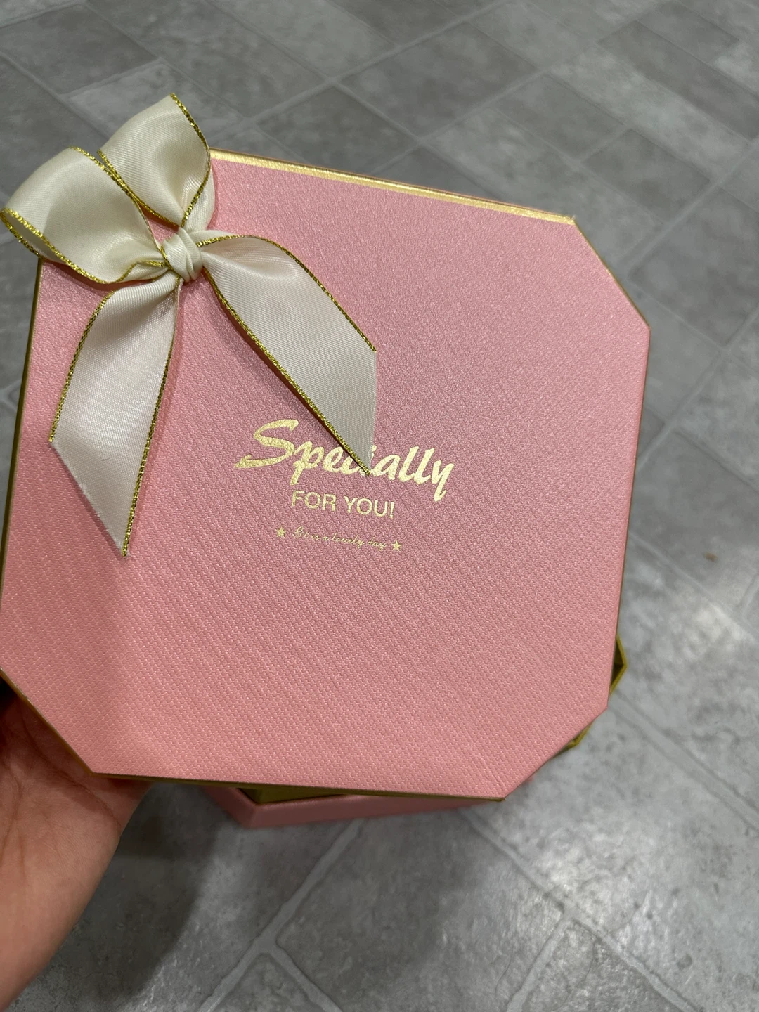 Pink Decorative Gift Box with Ribbon - photo 4