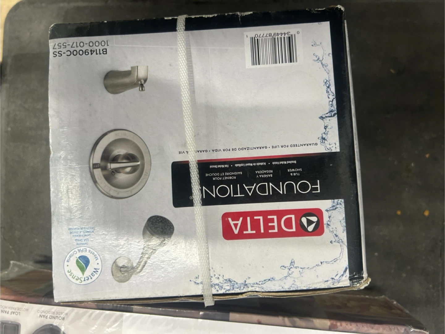 Delta B114900C-SS Shower Faucet Set - New in Box