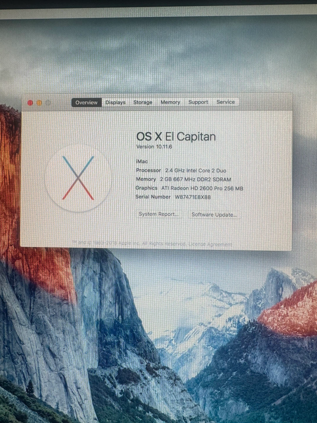 Apple iMac 2.4 GHz Intel Core 2 Duo - photo 2