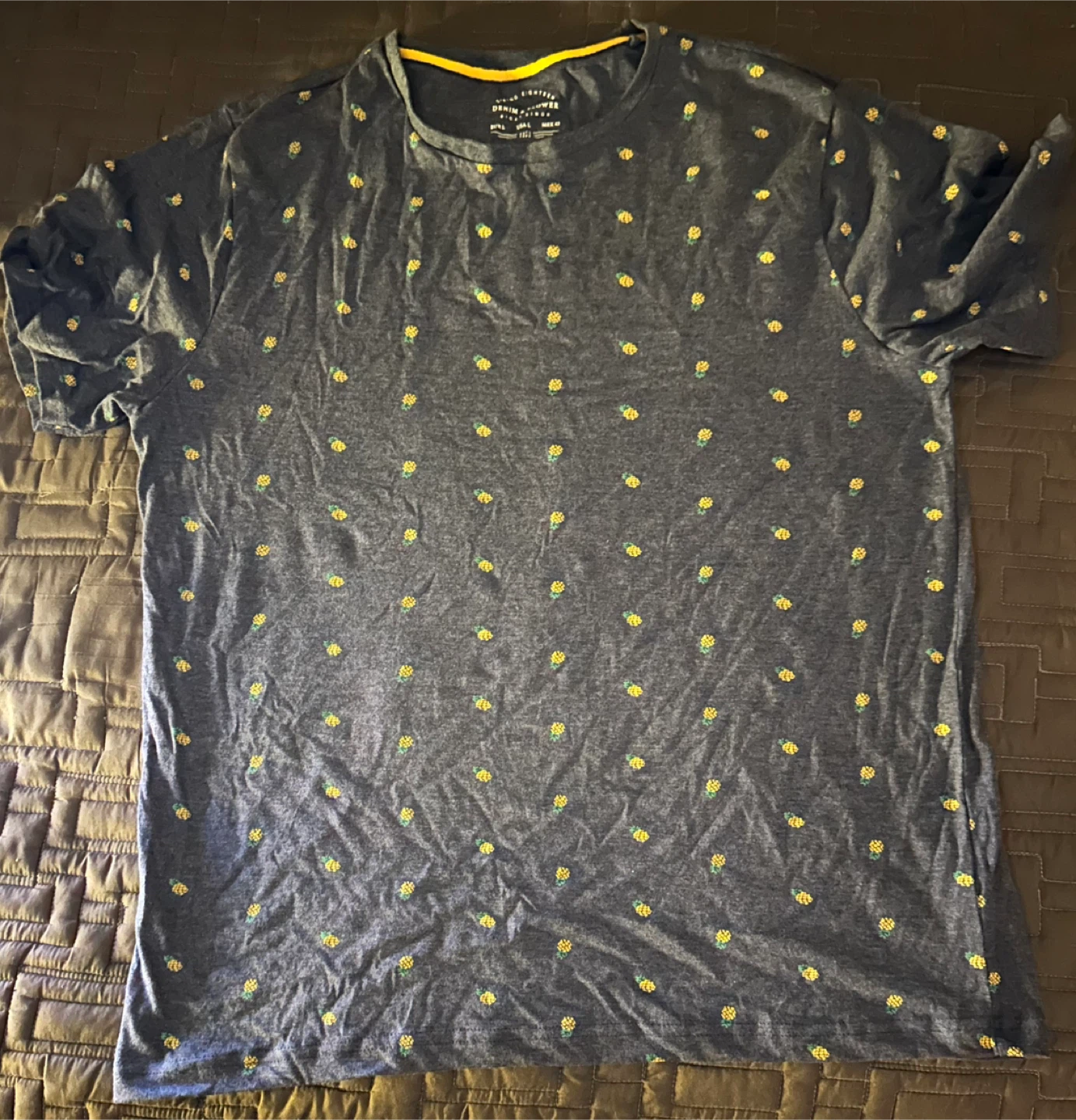 Spring Eighteen Denim & Flower T-Shirt - Size L