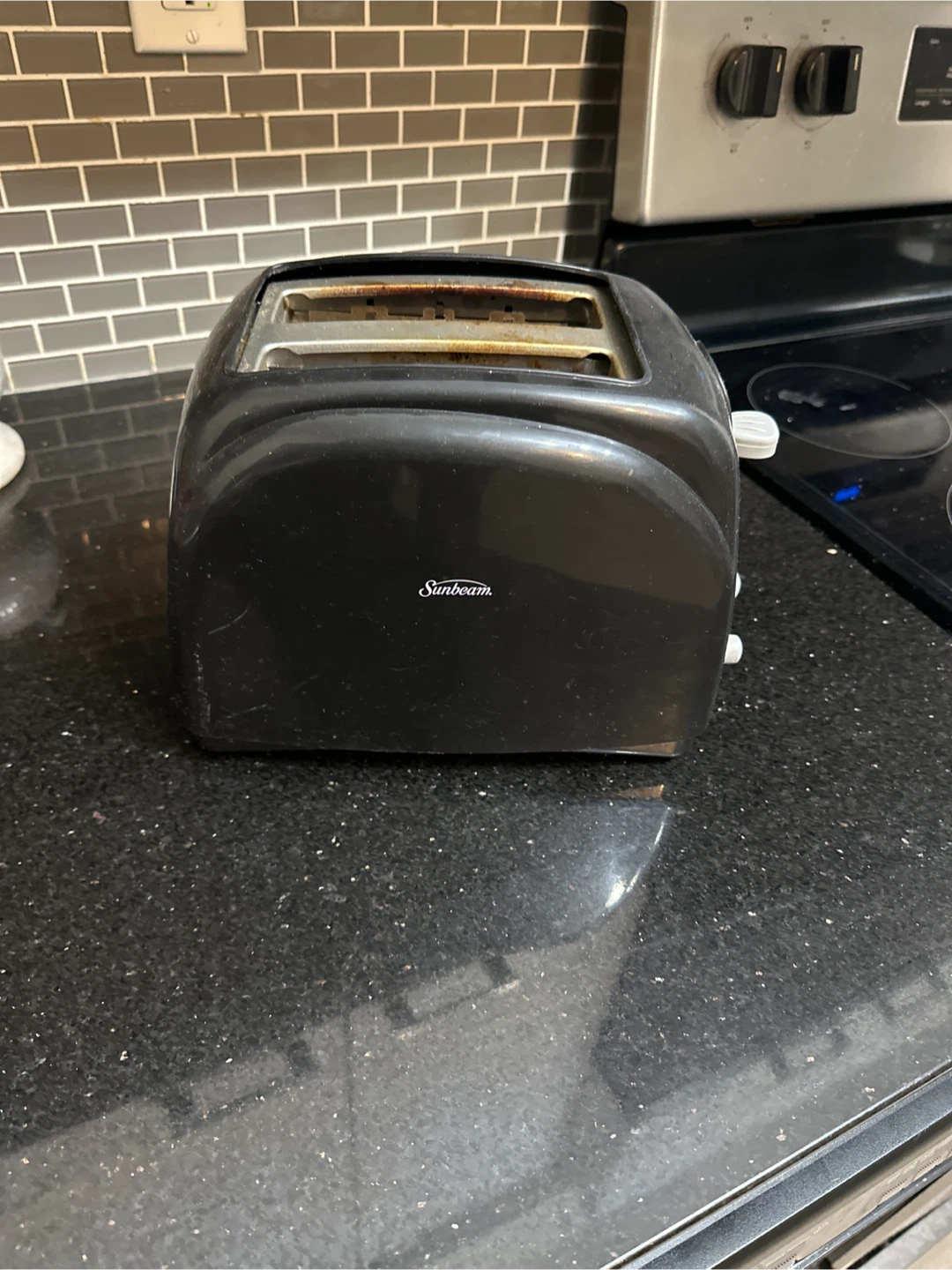 Sunbeam Black Toaster