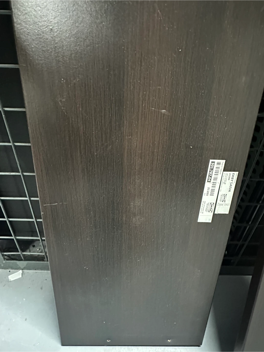 IKEA EKBY LAIVA Shelf - Dark Brown (2pcs) - photo 5