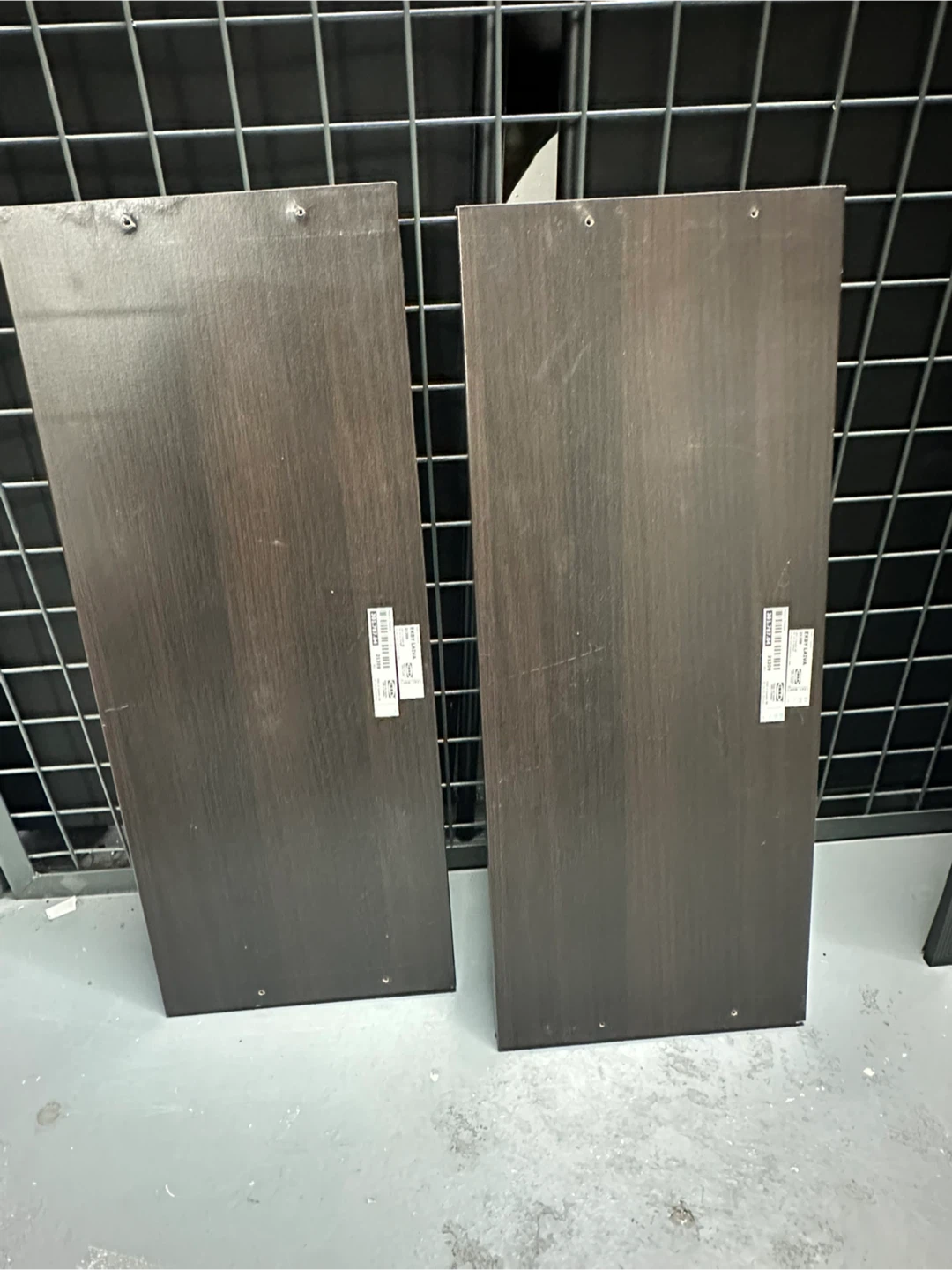 IKEA EKBY LAIVA Shelf - Dark Brown (2pcs) - photo 3