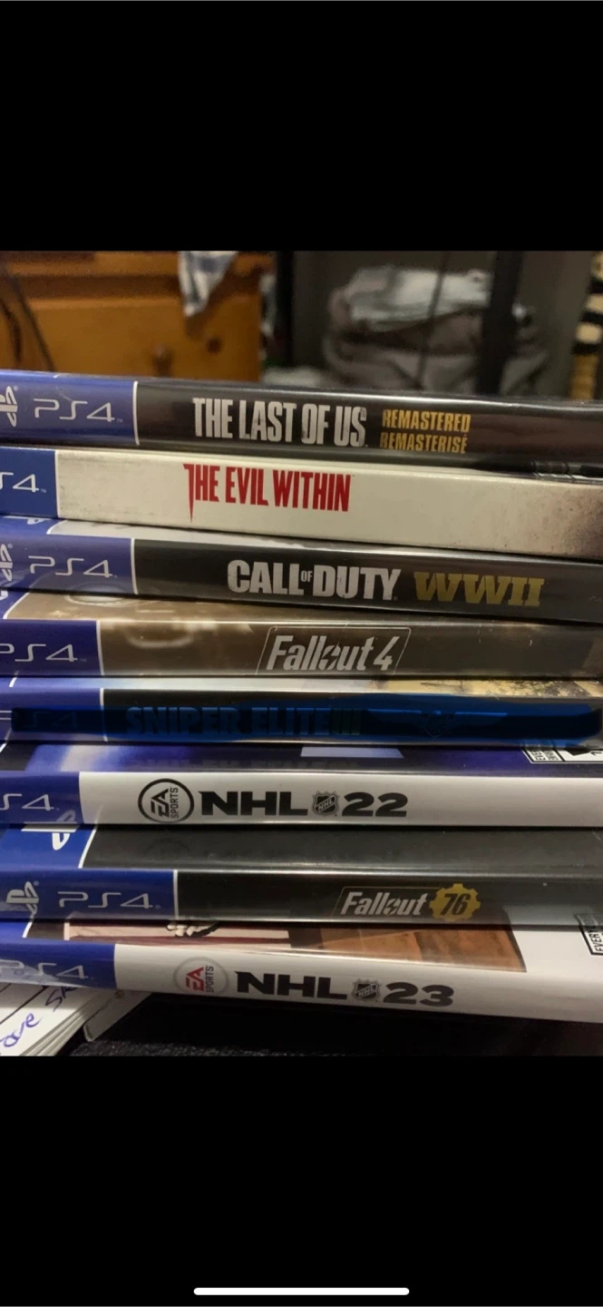 PS4 Games Bundle - 7 Games