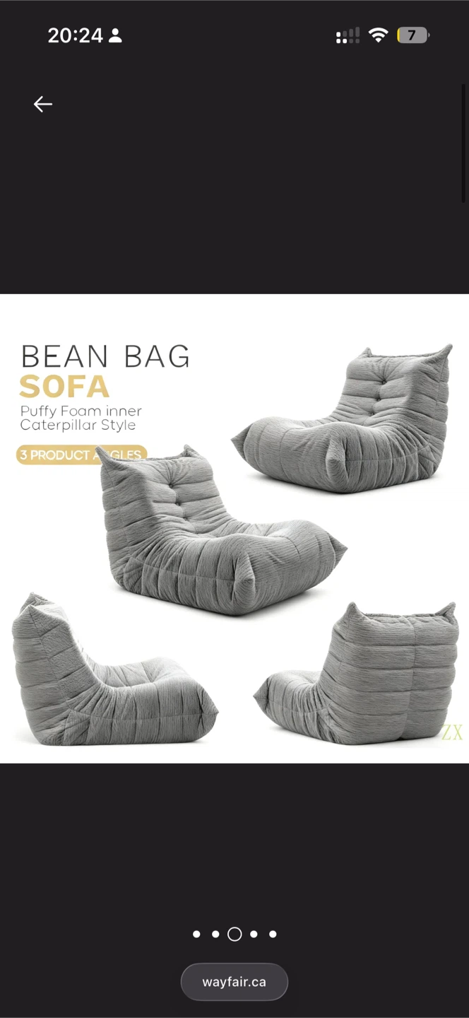 Latitude Run Luxury Accent Chair - Grey - photo 2