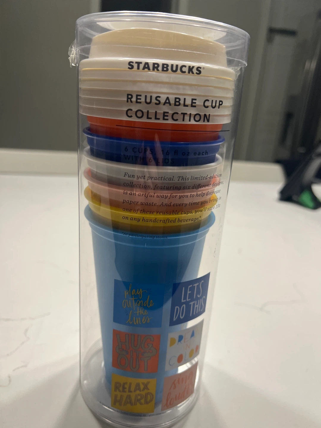 Starbucks Reusable Cup Collection - New in Box!
