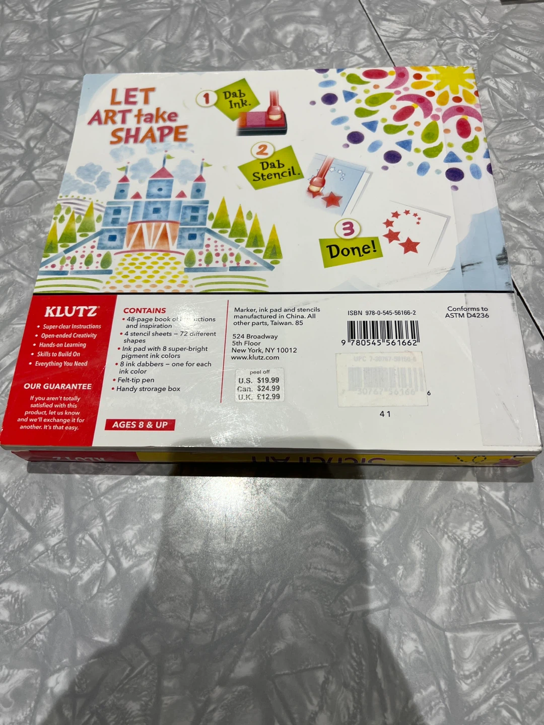 Klutz Stencil Art Set - Ages 8+ - photo 3