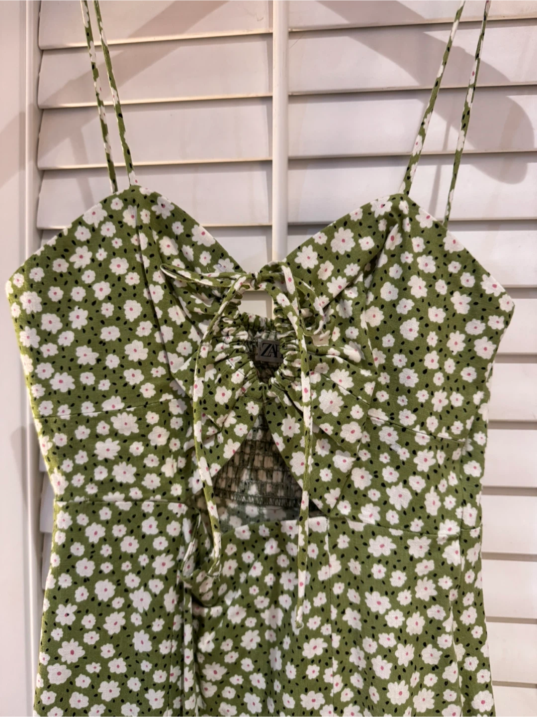 Green Floral Maxi Dress - photo 4