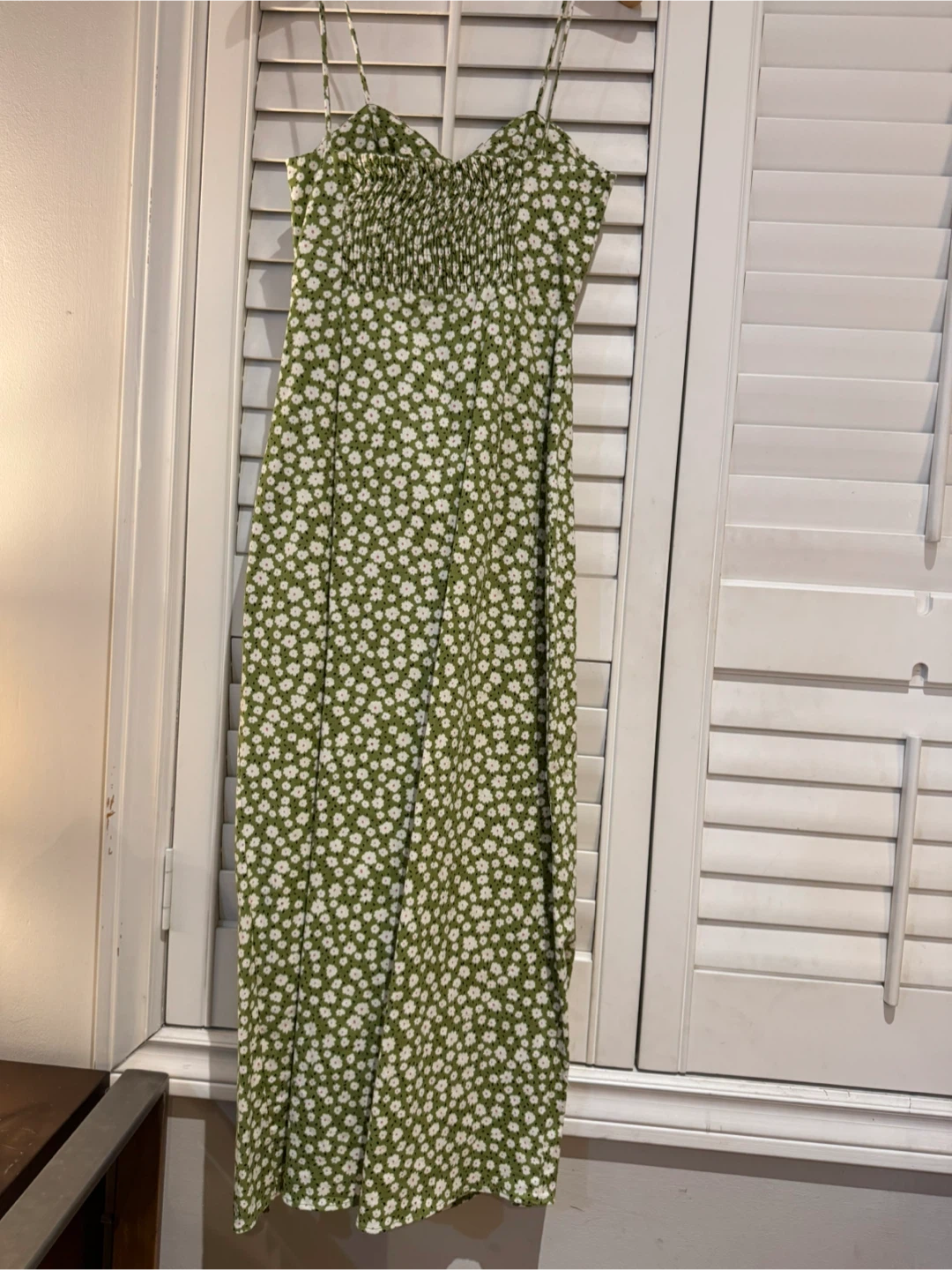 Green Floral Maxi Dress - photo 5