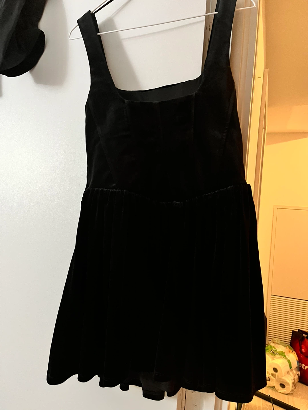 Zara Velvet Corset Black Dress - Size M (Final Sale) - photo 2